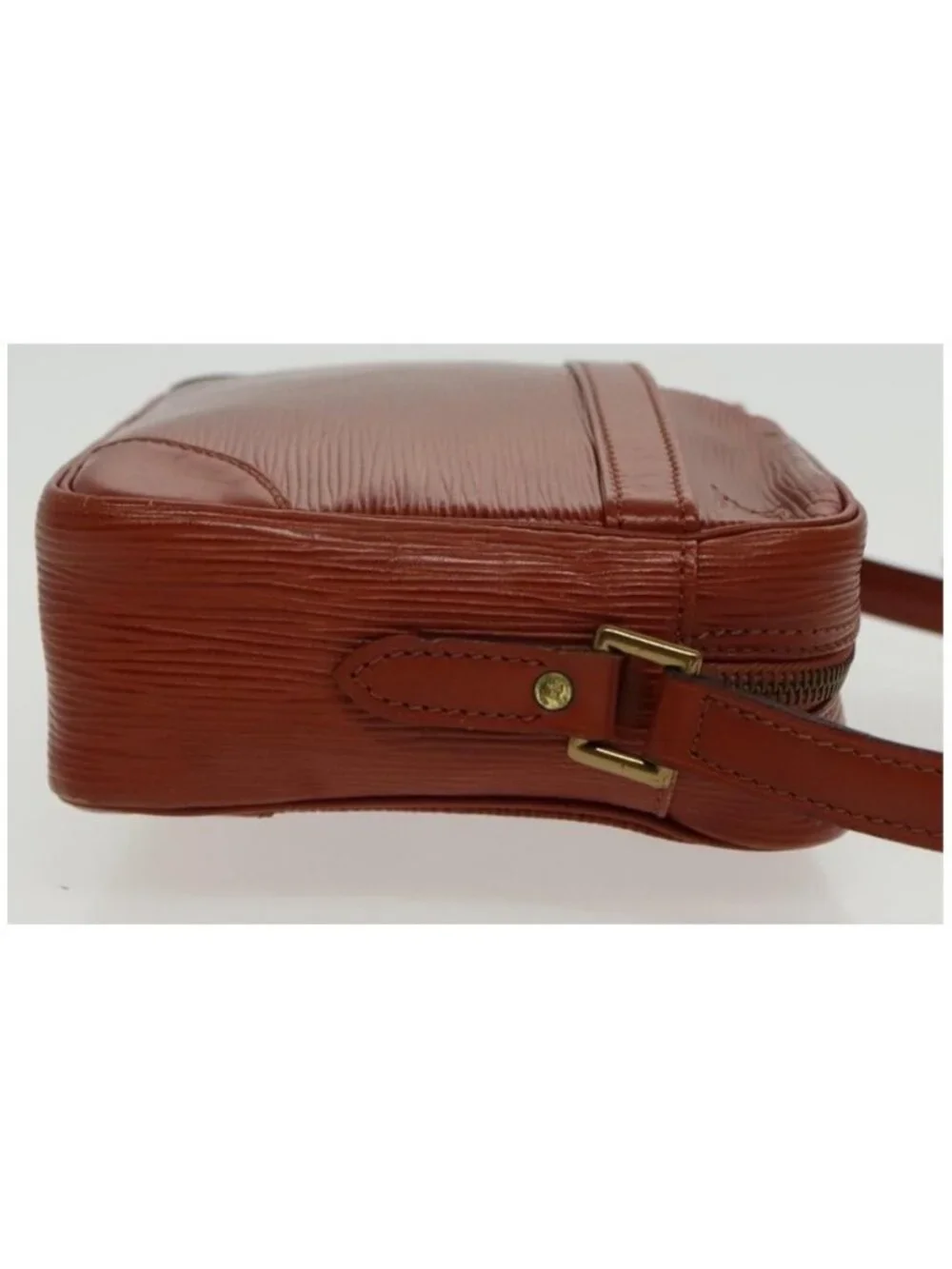 Authentic LOUIS VUITTON Epi Trocadero 23 Shoulder Bag Brown M52313 LV